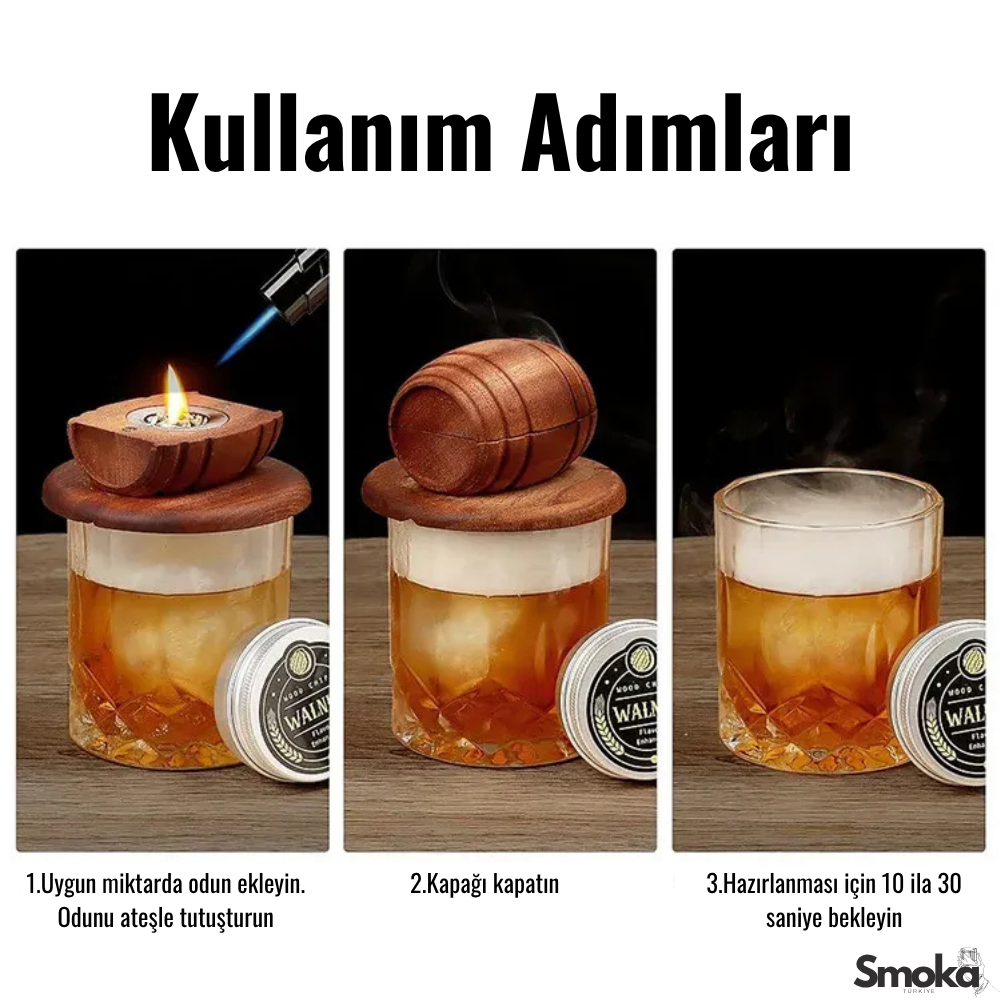 Smoka Premium Tütsüleme Seti